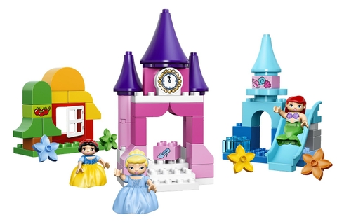 Các mô hình trong Lego Duplo 10596 - Bộ sưu tập công chúa Disney