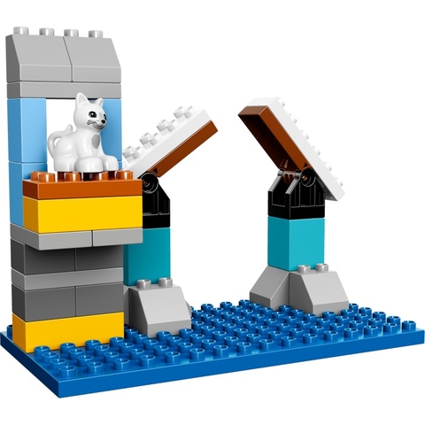 Các mảnh ghép có trong bộ xếp hình Lego Duplo 10599 - Cuộc Phiêu Lưu của Batman