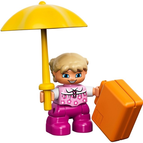 Với màu sắc bắt mắt Lego Duplo 10618 - Hộp Duplo lắp ráp sáng tạo