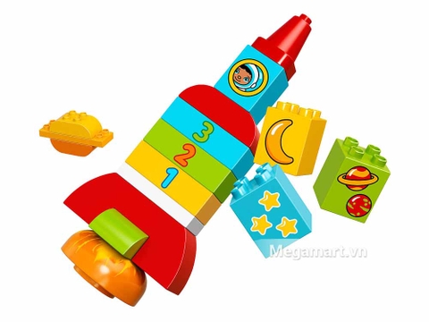 Các mô hình ấn tượng trong bộ Lego Duplo 10815 - Tên lửa học số đầu tiên của bé