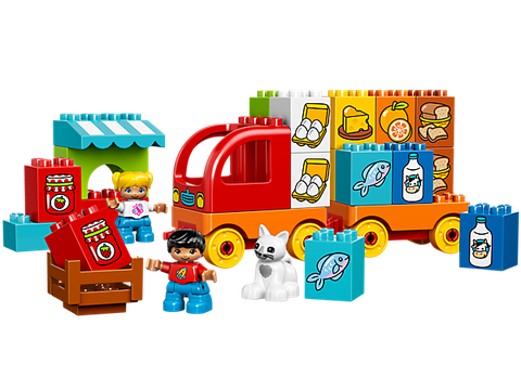 Các mô hình ấn tượng trong bộ Lego Duplo 10818 - Xe Tải Đầu Tiên Của Bé