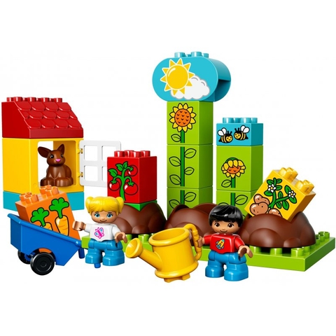 Các mô hình ấn tượng trong bộ Lego Duplo 10819 - Khu Vườn Đầu Tiên Của Bé