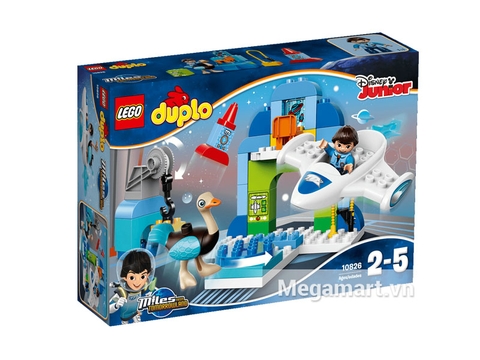 Hình ảnh vỏ hộp bộ Lego Duplo 10826 - Trạm Phi Thuyền Của Mile