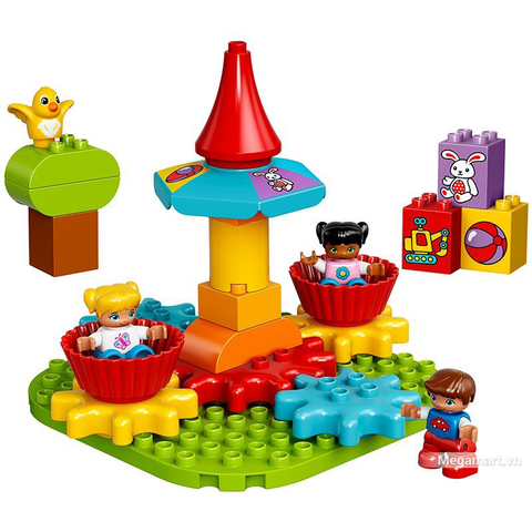 Lego Duplo 10845 - Vòng xoay đầu tiên của bé- Các chi tiết chính có trong bộ lego