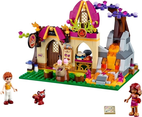 Trọn bộ các chi tiết trong bộ xếp hình Lego Elves 41074 - Azari và tiệm bánh mì ma thuật