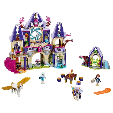 Trọn bộ các chi tiết có trong bộ xếp hình Lego Elves 41078 - Lâu đài Trên Không của Skyra