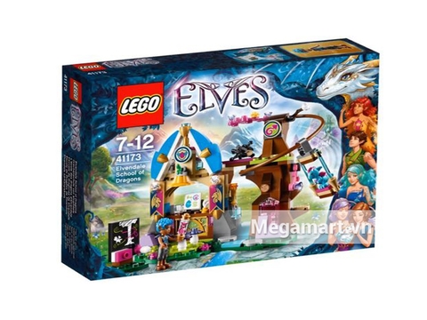 Ảnh bìa sản phẩm Lego Elves 41173 - Trường Huấn Luyện Rồng Ở Elvendale