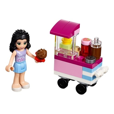 Các mô hình có trong Lego Friends 30396 - Quầy Bánh Cupcake Của Emma