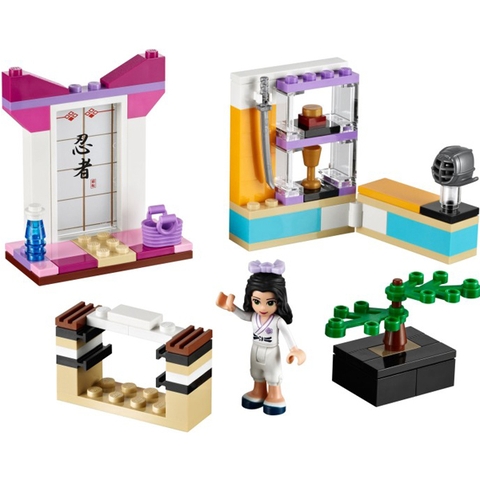 Bộ xếp hình Lego Friends 41002 - Võ Đường Con Gái sau khi lắp ráp hoàn thành