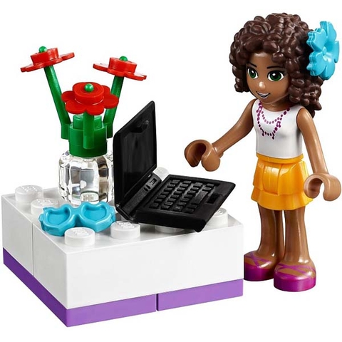 Bộ xếp hình Lego Friends 41009 - Phòng Ngủ Của Andrea cho bé thỏa sức khám phá