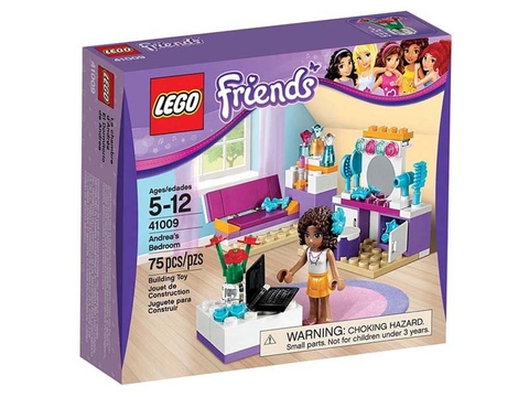 Hình ảnh thực tế sản phẩm Lego Friends 41009 - Phòng Ngủ Của Andrea