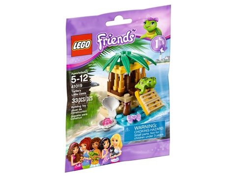 Hình ảnh túi đựng sản phẩm Lego Friends 41019 - Ốc Đảo Cho Rùa