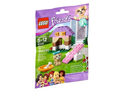 Vỏ đựng thực tế sản phẩm Lego Friends 41025 - Nhà Chơi Cho Cún Con