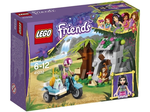 Hình ảnh hộp dựng bên ngoài sản phẩm Lego Friends 41032 - Trạm Xe Trong Rừng