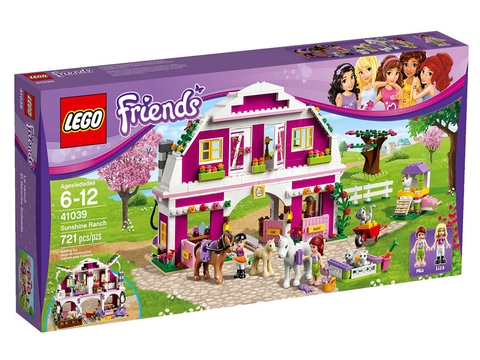 Hình ảnh thực tế sản phẩm Lego Friends 41039 - Trang Trại Rực Rỡ