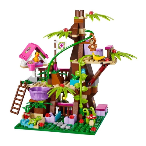 Bộ xếp hình Lego Friends 41059 - Nhà Cây Trong Rừng với nhiều mô hình vô cùng sinh động