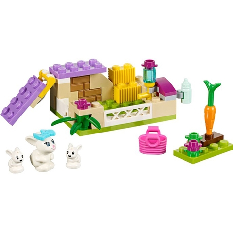 Toàn bộ các mô hình có trong bộ sản phẩm Lego Friends 41087 - Thỏ Mẹ Bunny Và Thỏ Con