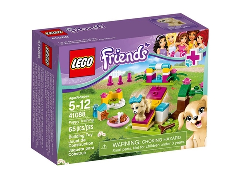 Hình ảnh vỏ hộp đựng sản phẩm Lego Friends 41088 - Huấn Luyện Chó Con