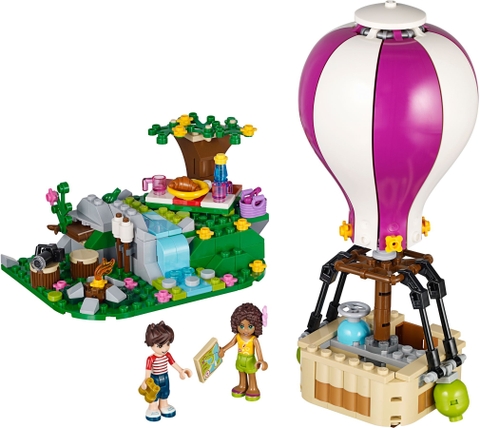 Lego Friends 41097 - Heartlake Hot Air Balloon chuyến phiêu lưu kỳ thú cho bé gái từ 5 đến 12 tuổi