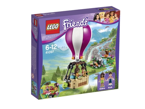 Hình ảnh vỏ hộp bộ đồ chơi Lego Friends 41097 - Heartlake Hot Air Balloon