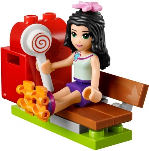Lego Friends 41098 - Quầy Thông Tin Du Lịch của Emma - nhân vật chính xinh xắn