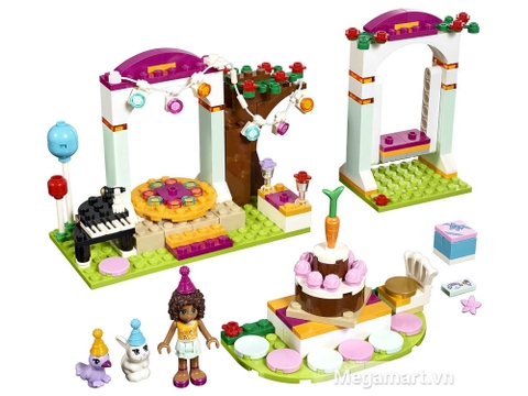 Mô hình Lego Friends 41110 - Tiệc sinh nhật thú cưng sau khi hoàn thành