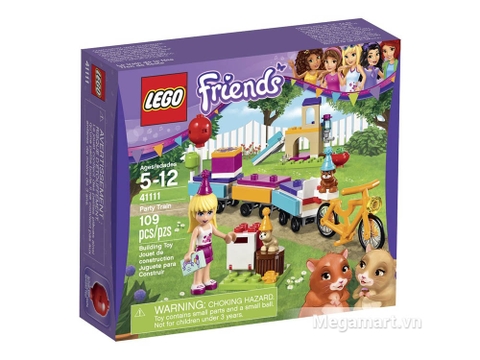 Hình ảnh hộp đựng sản phẩm Lego Friends 41111 - Bữa tiệc tàu hỏa