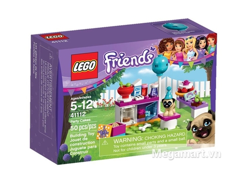 Bộ ghép hình Lego Friends 41112 - Buổi Tiệc Bánh Ngọt raais thích hợp cho cá bé gái từ 5 đến 12 tuổi