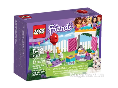 Bộ xếp hinh Lego Friends 41113 - Buổi Tiệc Quà Tặng hấp dẫn thích hợp cho các bé gái từ 5 đến 12 tuổi