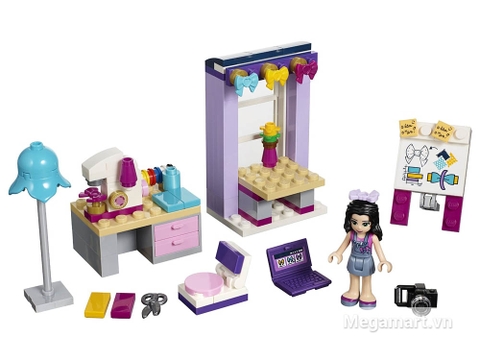 Mô hình bộ đồ chơi Lego Friends 41115 - Phòng làm việc sáng tạo của Emma