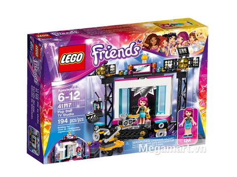 Thông tin chung bộ  Lego Friends 41117 - Trường Quay Ngôi Sao
