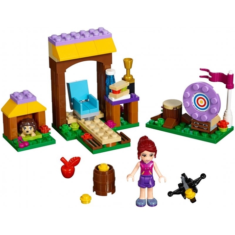 Trọn bộ các chi tiết trong bộ xếp hình Lego Friends 41120 - Trường Bắn Cung Tên