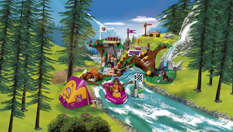Bộ đồ chơi Lego Friends 41121 - Xuồng Dã Ngoại cho bé trải nghiệm chuyến dã ngoại đầy lý thú