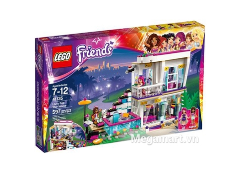 Ảnh bìa sản phẩm Lego Friends 41135 - Biệt Thự Của Livi