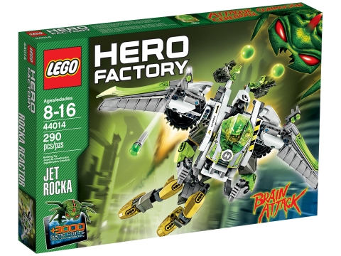 Vỏ hộp sản phẩm Lego Hero Factory 44014 - Jet Rocka