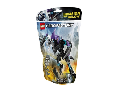 Hình ảnh vỏ hộp bộ Lego Hero Factory 44016 - Stormer Đối Đầu Quái Vật Móng Vuốt