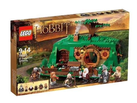 Hình ảnh thực tế vỏ ngoài sản phẩm Lego Hobbit 79003 - Cuộc hành trình bất ngờ