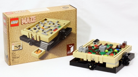 Các chi tiết có trong Lego Ideas 21305 - Bộ Lắp Ráp Mê Cung