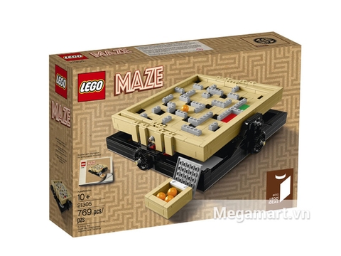Hộp đựng bên ngoài bộ Lego Ideas 21305 - Bộ Lắp Ráp Mê Cung