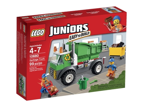 Hộp đựng đồ chơi Lego Juniors 10680 - Xe Rác