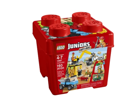 Hình ảnh vỏ ngoài sản phẩm Lego Juniors 10667 - Công trình xây dựng