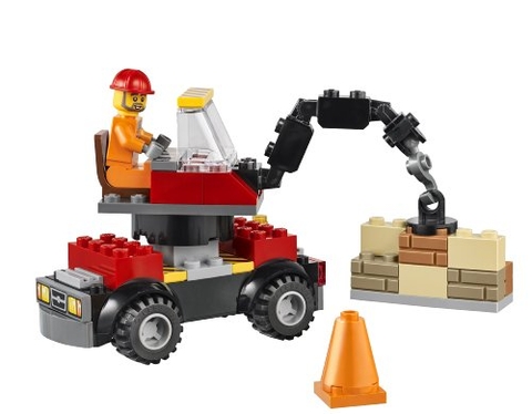 Bộ đồ chơi Lego Juniors 10667 - Công trình xây dựng giúp định hướng nghề nghiệp cho bé