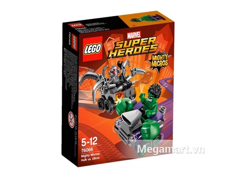 Ảnh bìa sản phẩm Lego Super Heroes 76066 - Người Khổng Lồ Xanh Đại Chiến Ultron