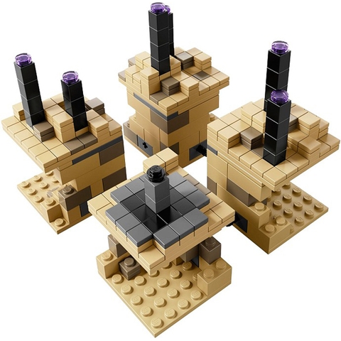 Bộ xếp hình Lego Minecraft 21107 - Thế Giới Minecraft với chủ đề độc đáo