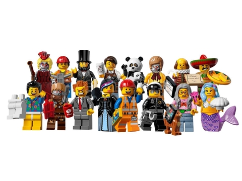Lego Minifigures 71004 - Nhân Vật Lego The Movie đồ chơi an toàn