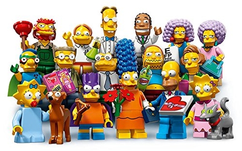 16 Nhân vật trong Lego Minifigures 71009 - Nhân Vật Lego The Simpsons