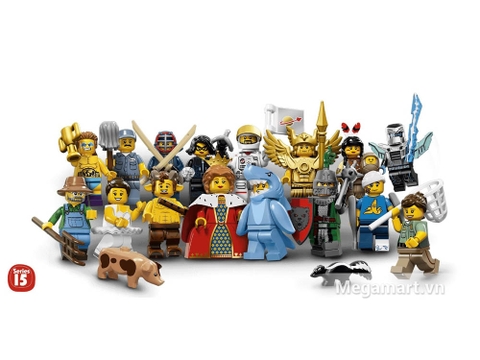 Lego Minifigures 71011 - Nhân vật Lego số 15 - các nhân vật có trong bộ đồ chơi