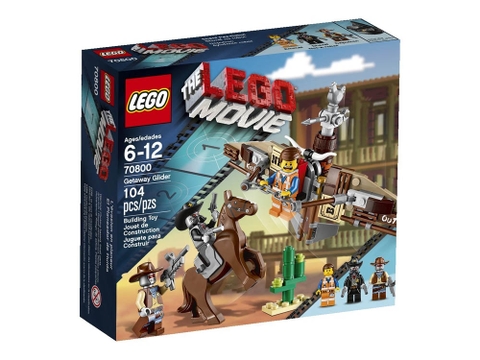 Hình ảnh vỏ hộp sản phẩm Lego Movie 70800 - Tàu Lượn Tẩu Thoát