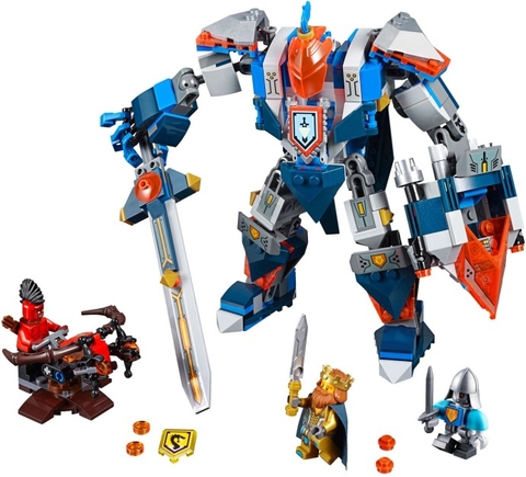 Cuộc chiến hấp dẫn trong Lego Nexo Knights 70327 - Hiệp Sĩ Máy Của Nhà Vua