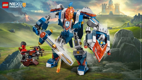 Các chi tiết có trong bộ xếp hình Lego Nexo Knights 70327 - Hiệp Sĩ Máy Của Nhà Vua